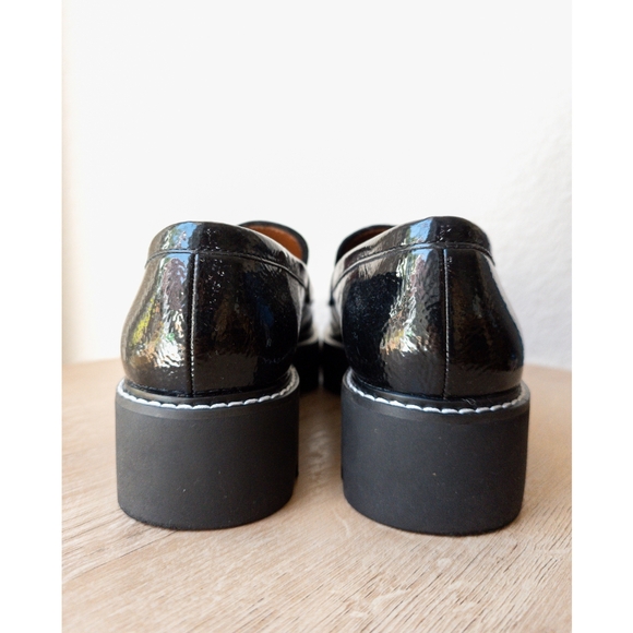 Franco Sarto | "Balin" Patent Faux Leather Platform Loafer - Picture 8 of 10